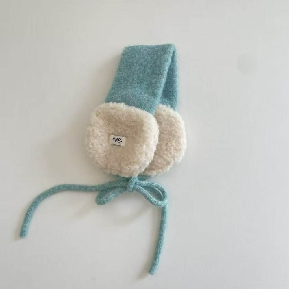 韓國兒童保暖圍巾 v-bunny品牌冬季保暖耳罩 脖圍 男女童-規格圖4