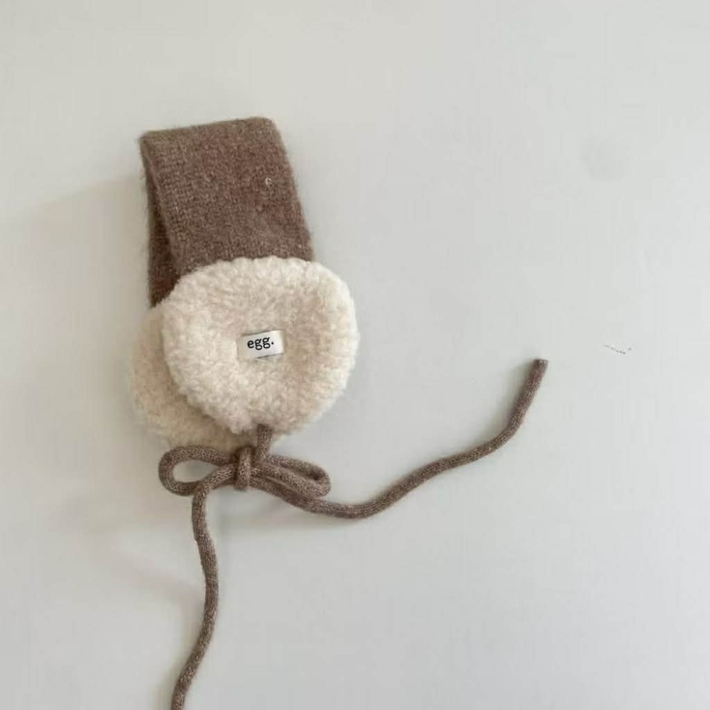 韓國兒童保暖圍巾 v-bunny品牌冬季保暖耳罩 脖圍 男女童-規格圖4