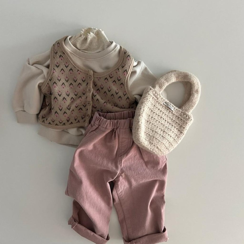 Poisson_korea韓國手工毛線針織小包 兒童針織小包 手提袋-細節圖8