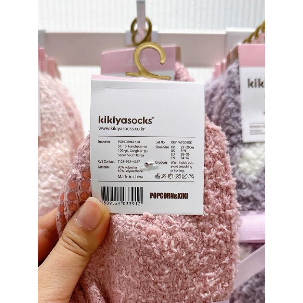 Poisson_korea🌟闆娘推薦選品🌟韓國製珊瑚絨保暖襪 愛心保暖女襪-細節圖3