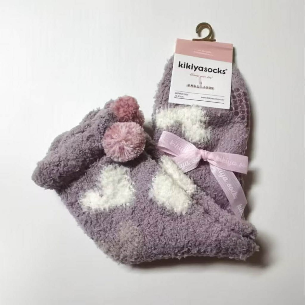 Poisson_korea🌟闆娘推薦選品🌟韓國製珊瑚絨保暖襪 愛心保暖女襪-規格圖9