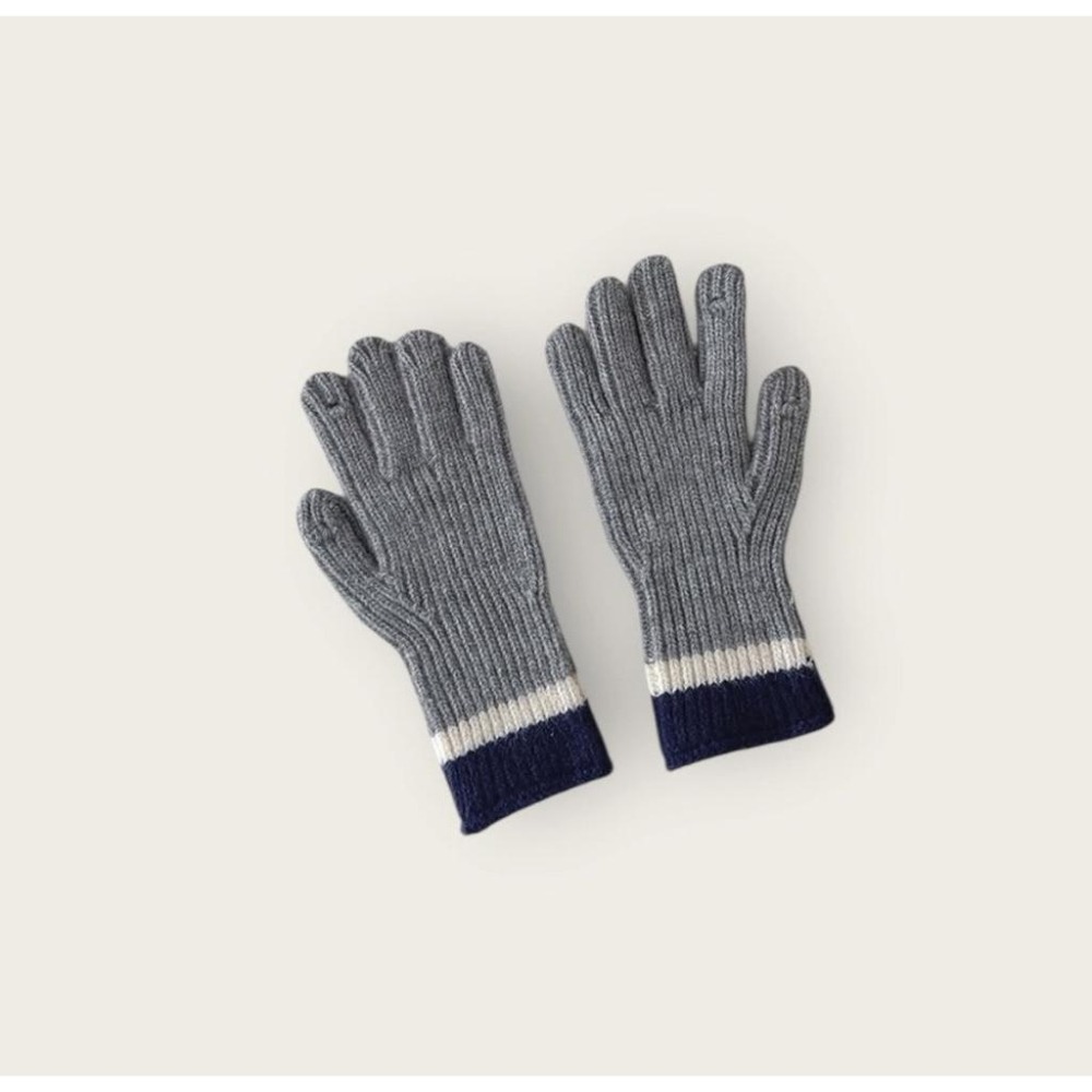 Poisson_korea韓國兒童手套 冬季百搭針織手套 保暖手套 男女童手套-細節圖3