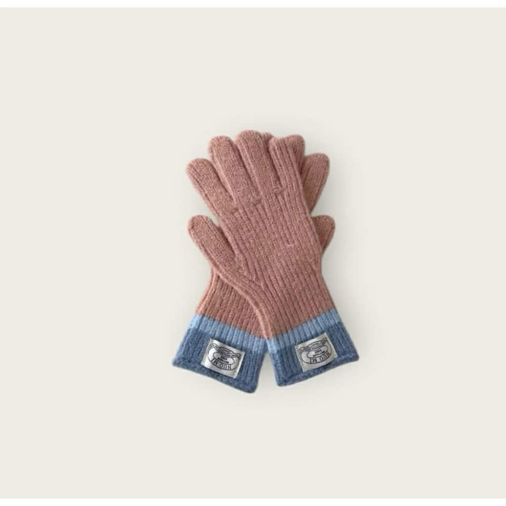 Poisson_korea韓國兒童手套 冬季百搭針織手套 保暖手套 男女童手套-規格圖5