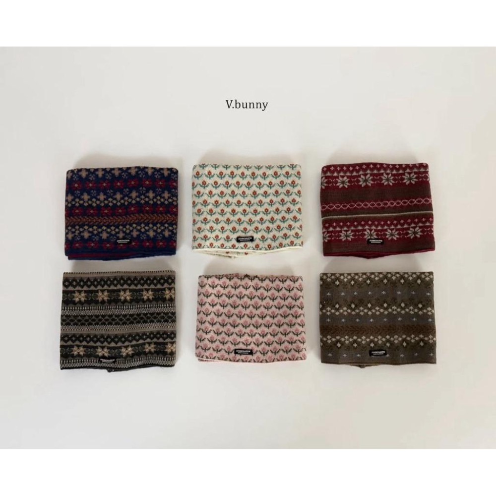 韓國兒童保暖脖圍 v-bunny品牌冬季新品 保暖圍巾 脖圍-細節圖3
