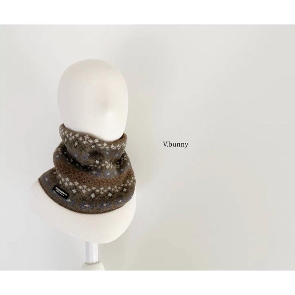 韓國兒童保暖脖圍 v-bunny品牌冬季新品 保暖圍巾 脖圍-細節圖7