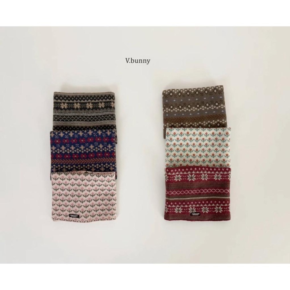 韓國兒童保暖脖圍 v-bunny品牌冬季新品 保暖圍巾 脖圍-細節圖9