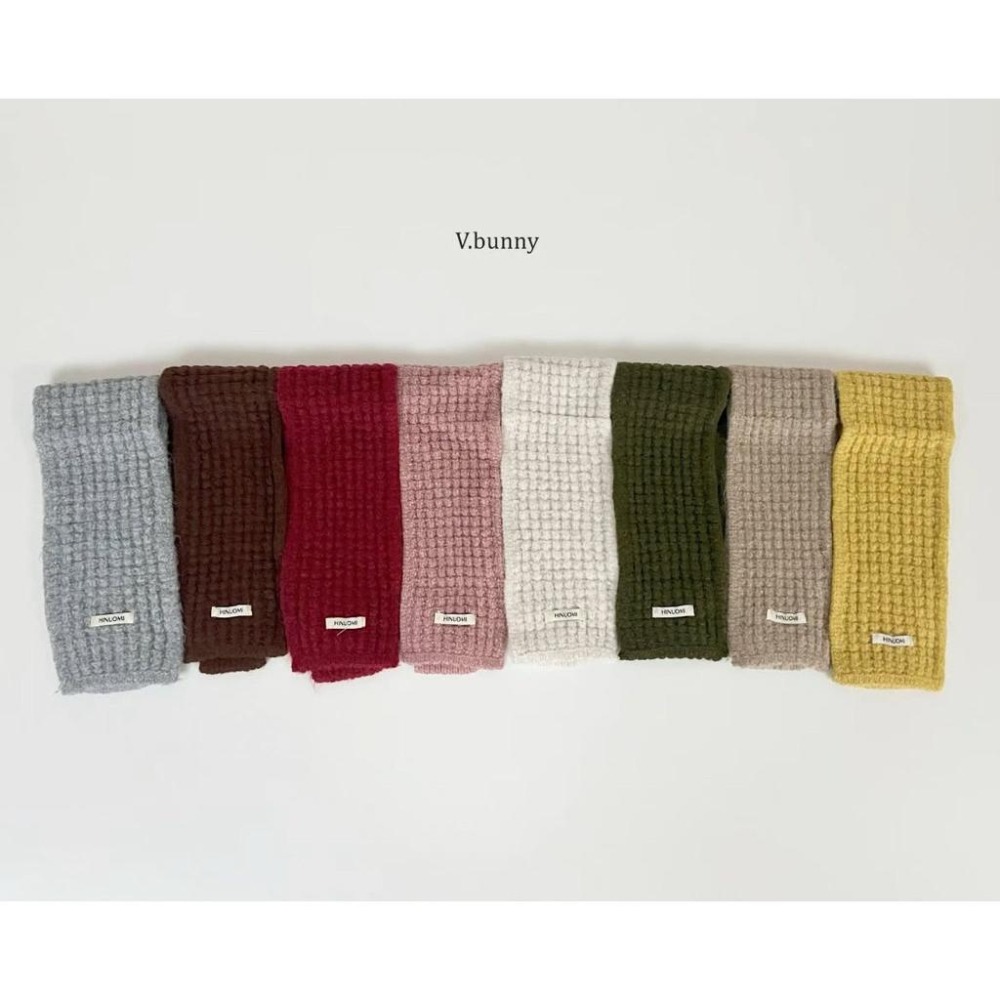Poisson_korea韓國兒童圍巾 v-bunny品牌冬季百搭保暖圍巾 脖圍 男女童-細節圖6