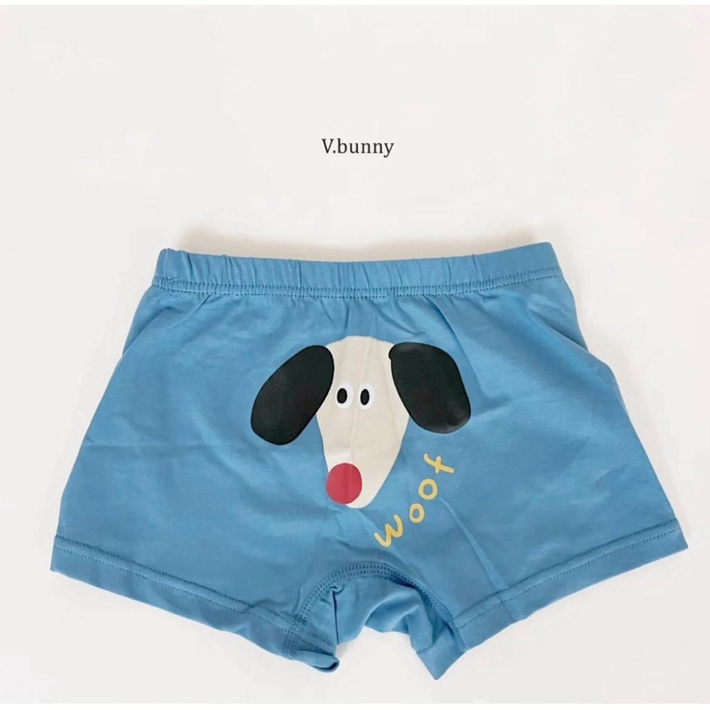 poisson_korea韓國品牌 v-bunny品牌2025家居四角褲 兒童四角內褲組-細節圖7