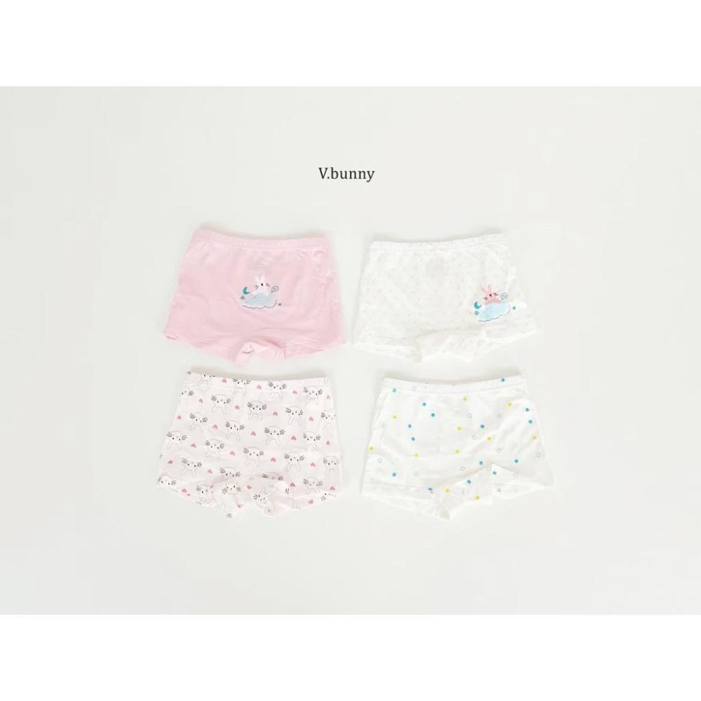 韓國品牌v-bunny2025家居服 兒童四角褲 女童四角褲 兔子🐰-細節圖3
