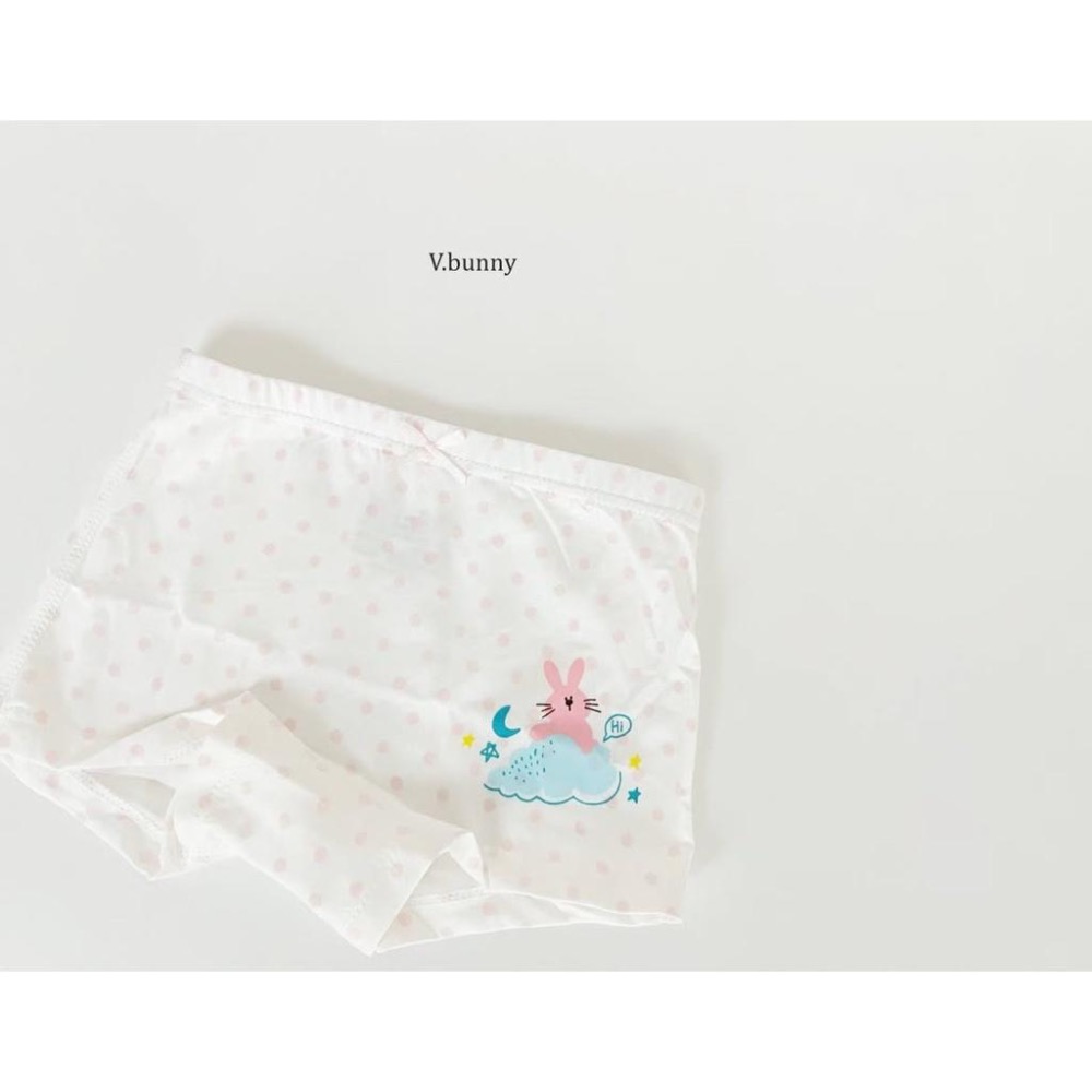 韓國品牌v-bunny2025家居服 兒童四角褲 女童四角褲 兔子🐰-細節圖4