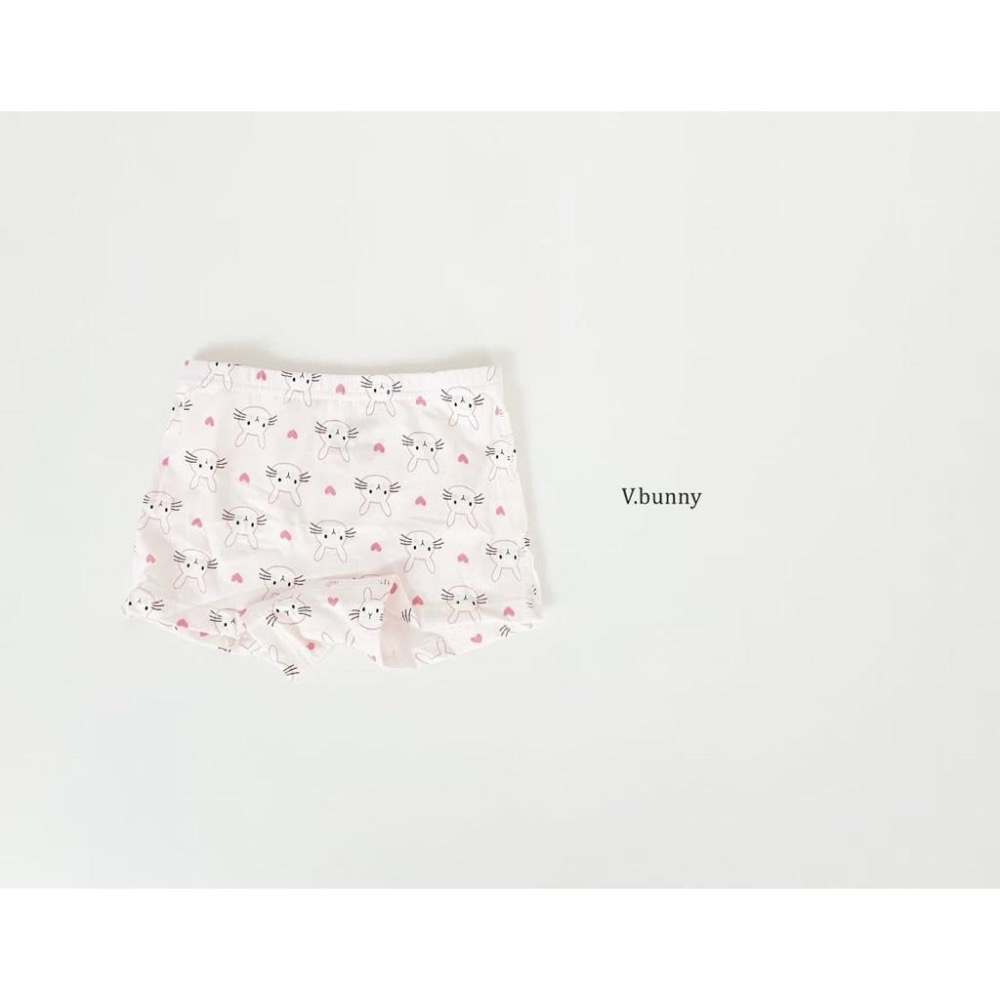 韓國品牌v-bunny2025家居服 兒童四角褲 女童四角褲 兔子🐰-細節圖5