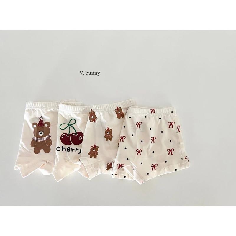 韓國代購 v-bunny品牌2024兒童家居服 女童四角褲 新品-細節圖4
