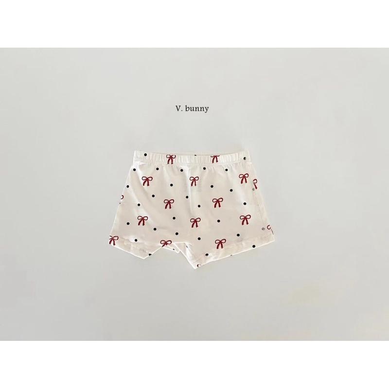 韓國代購 v-bunny品牌2024兒童家居服 女童四角褲 新品-細節圖5