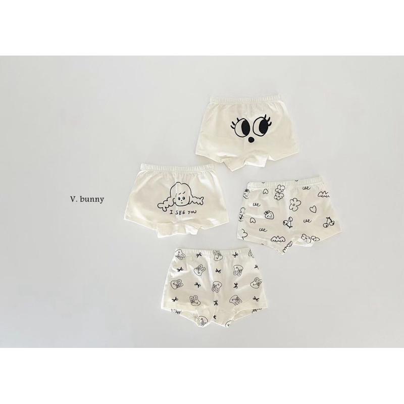 韓國代購 v-bunny品牌2024兒童家居服 女童四角褲 新品-細節圖6