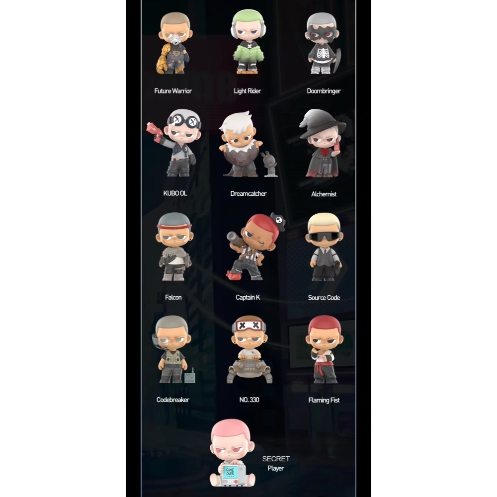 POP MART KUBO Select Your Characters系列 正版 盲盒 盒玩 泡泡殿盲盒小舖☀現貨☀-細節圖9