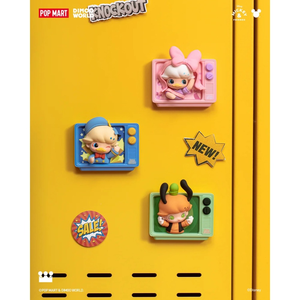POP MART DIMOO WORLDx迪士尼 冰箱貼系列 正版 盲盒 盒玩 泡泡殿盲盒小舖 ☀現貨☀-細節圖2
