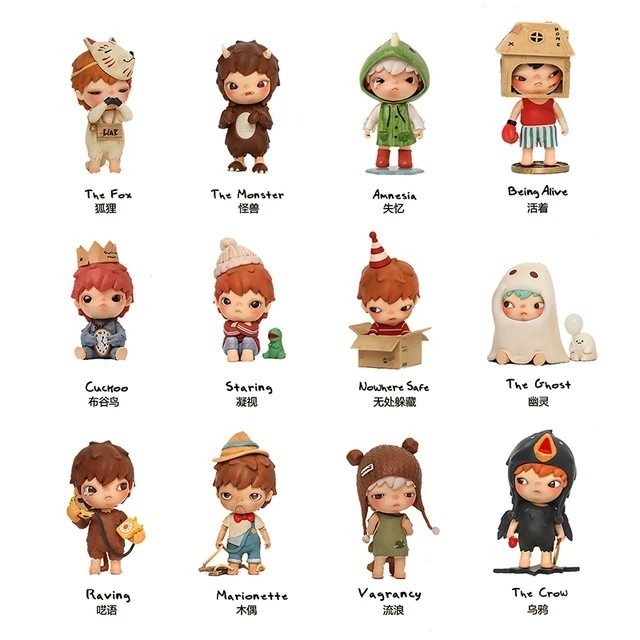 POP MART HIRONO 小野1代 The Other One系列 正版 盲盒 盒玩 泡泡殿盲盒小舖 ☀現貨☀-細節圖2