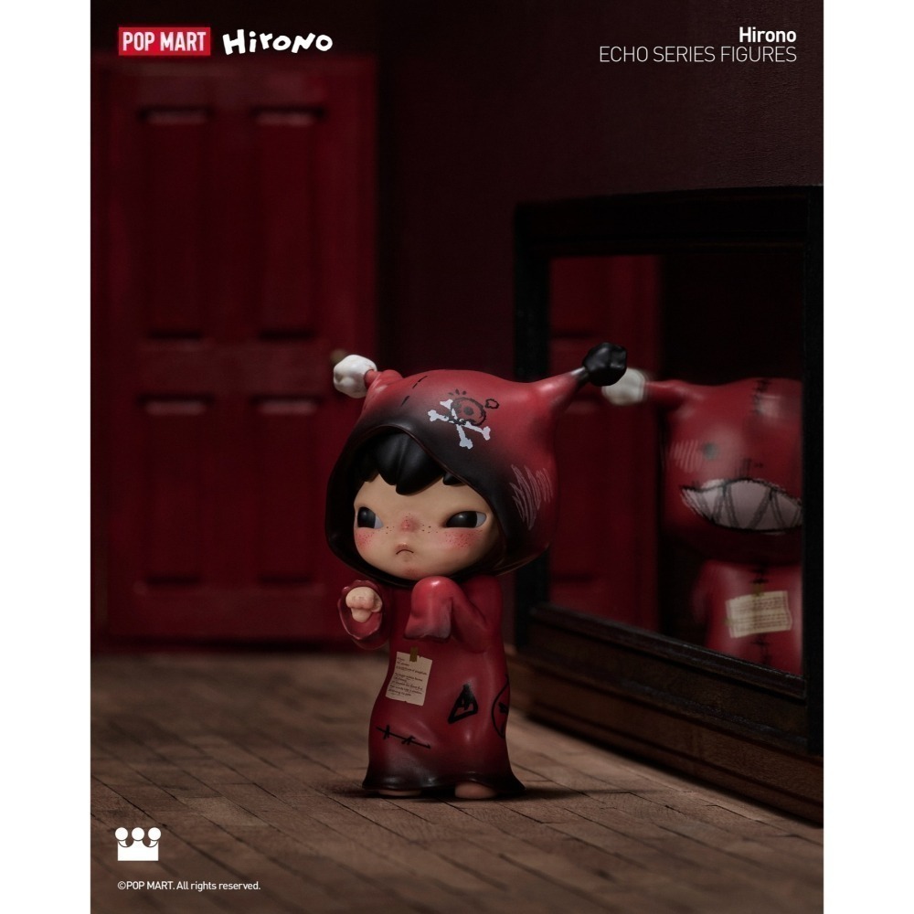 POP MART HIRONO 回聲系列 小野9代 正版 盲盒 盒玩 泡泡殿盲盒小舖 ☀現貨☀-細節圖5