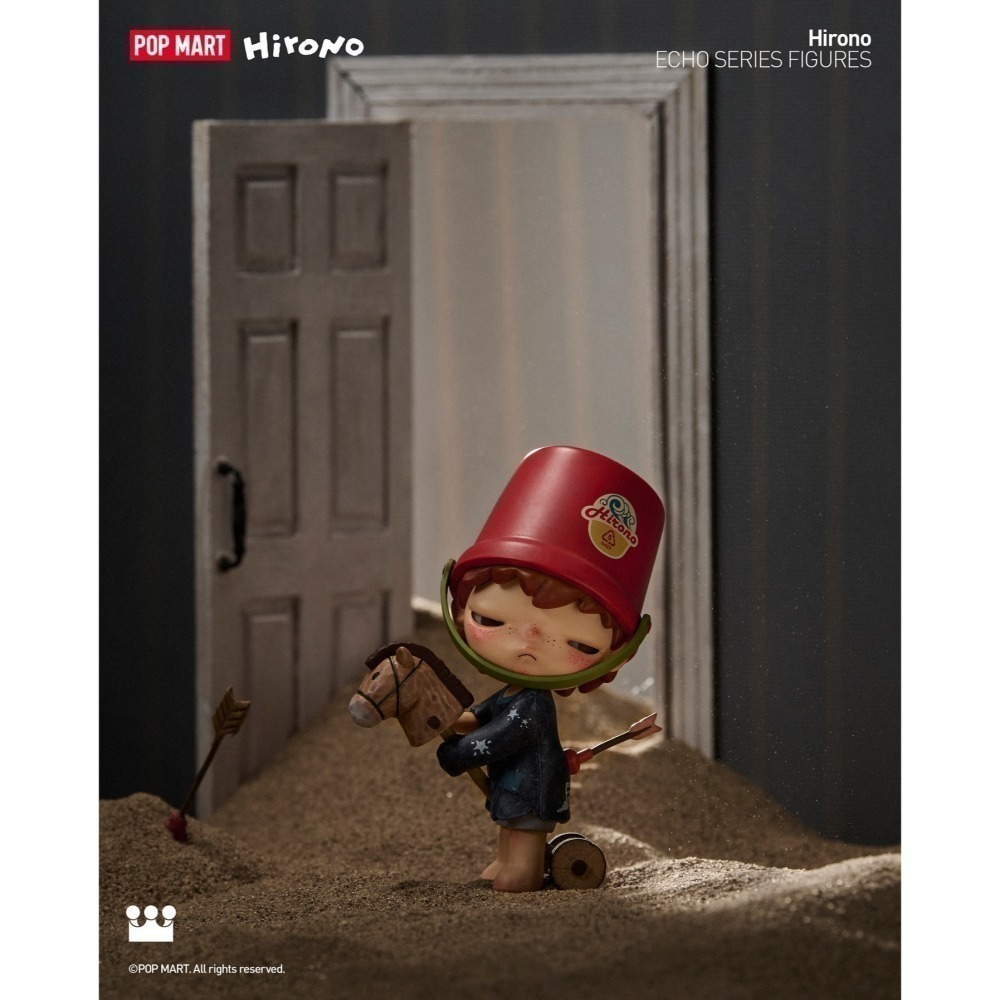POP MART HIRONO 回聲系列 小野9代 正版 盲盒 盒玩 泡泡殿盲盒小舖 ☀現貨☀-細節圖6