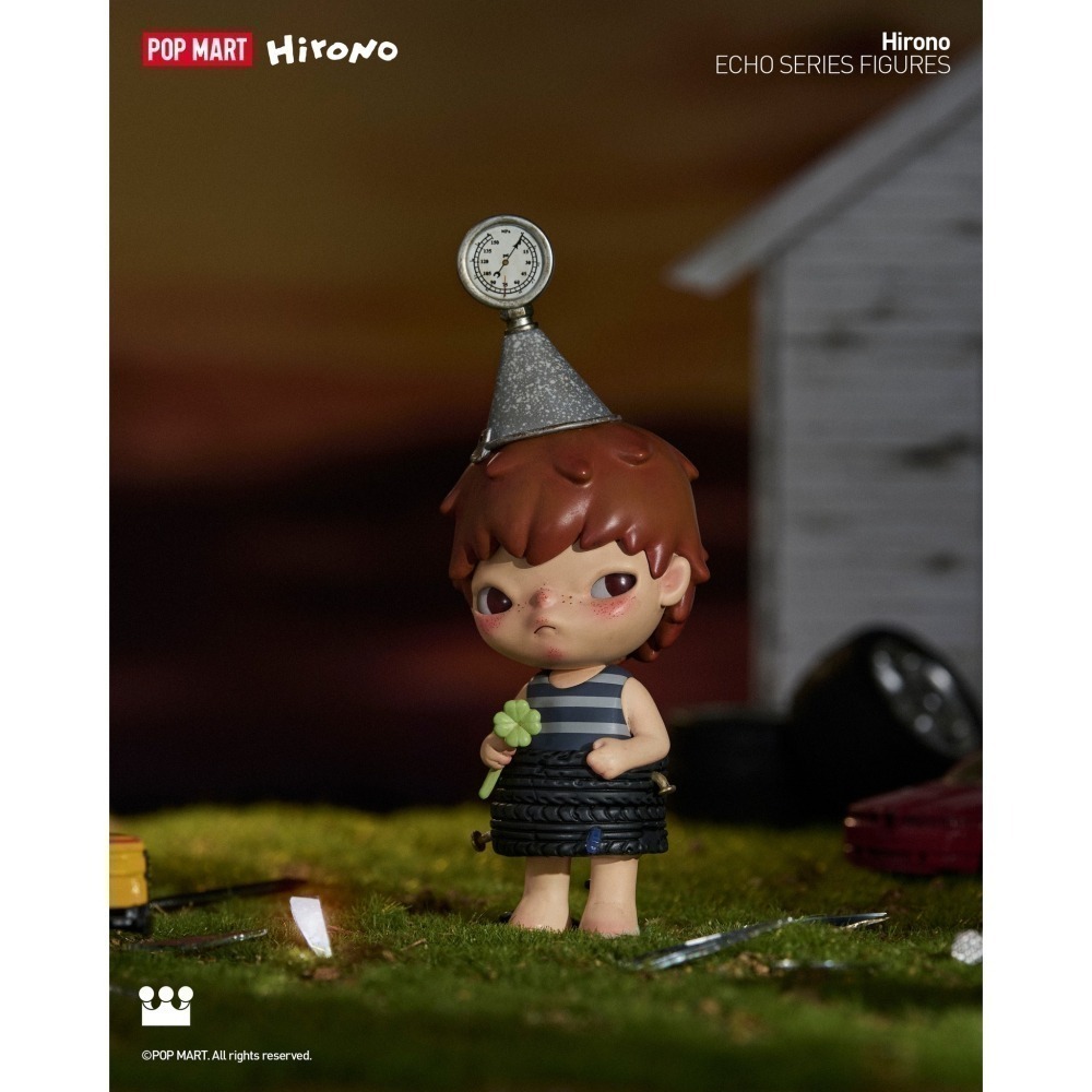 POP MART HIRONO 回聲系列 小野9代 正版 盲盒 盒玩 泡泡殿盲盒小舖 ☀現貨☀-細節圖9