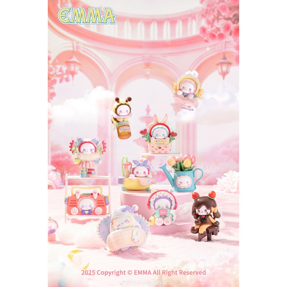 EMMA 秘境森林 愛的多巴胺系列 正版 盲盒 盒玩 泡泡殿盲盒小舖 ☀現貨☀-細節圖2