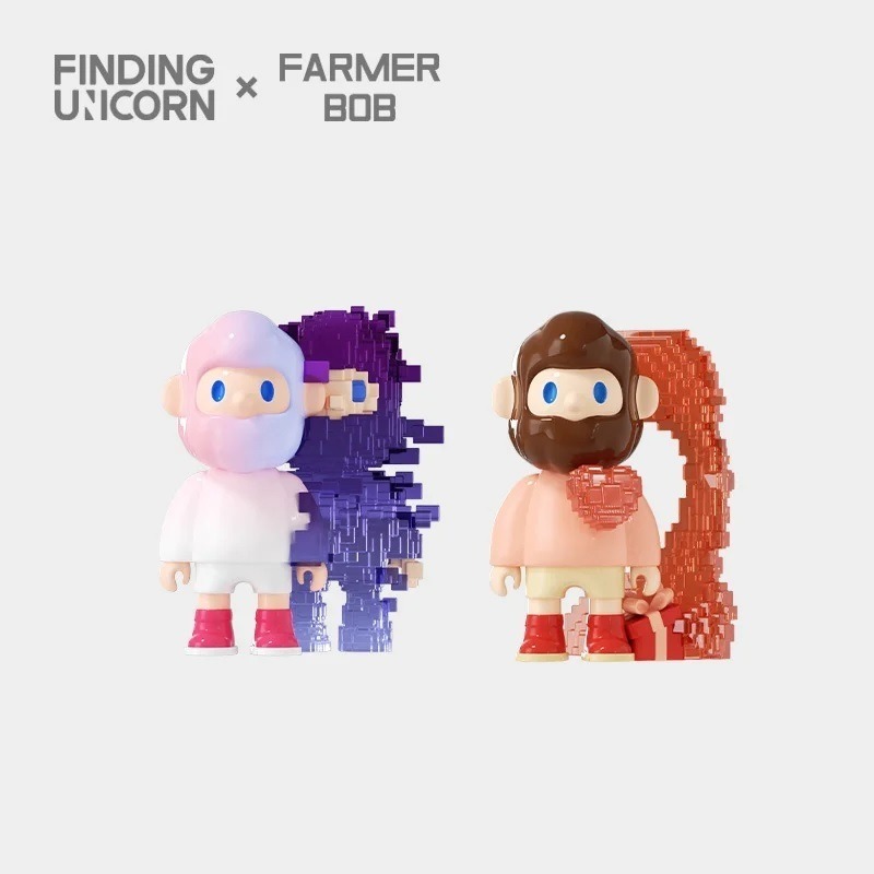 尋找獨角獸 FARMER BOB 像素全宇宙 BOB男友 正版 盲盒 盒玩 泡泡殿盲盒小舖 ☀現貨☀-細節圖7