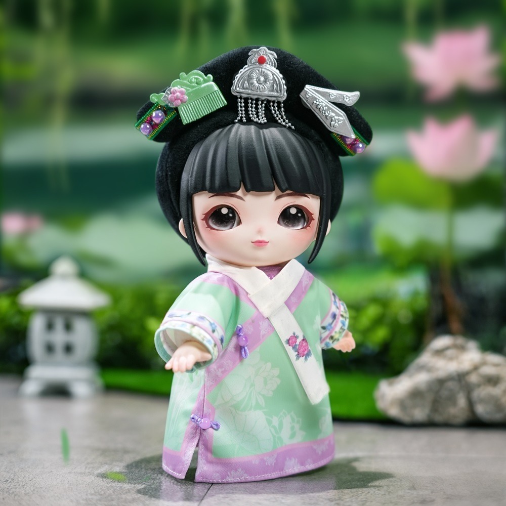 ZH甄嬛傳 搪膠毛絨系列 正版 盲盒 盒玩 泡泡殿盲盒小舖 ☀現貨☀-細節圖3