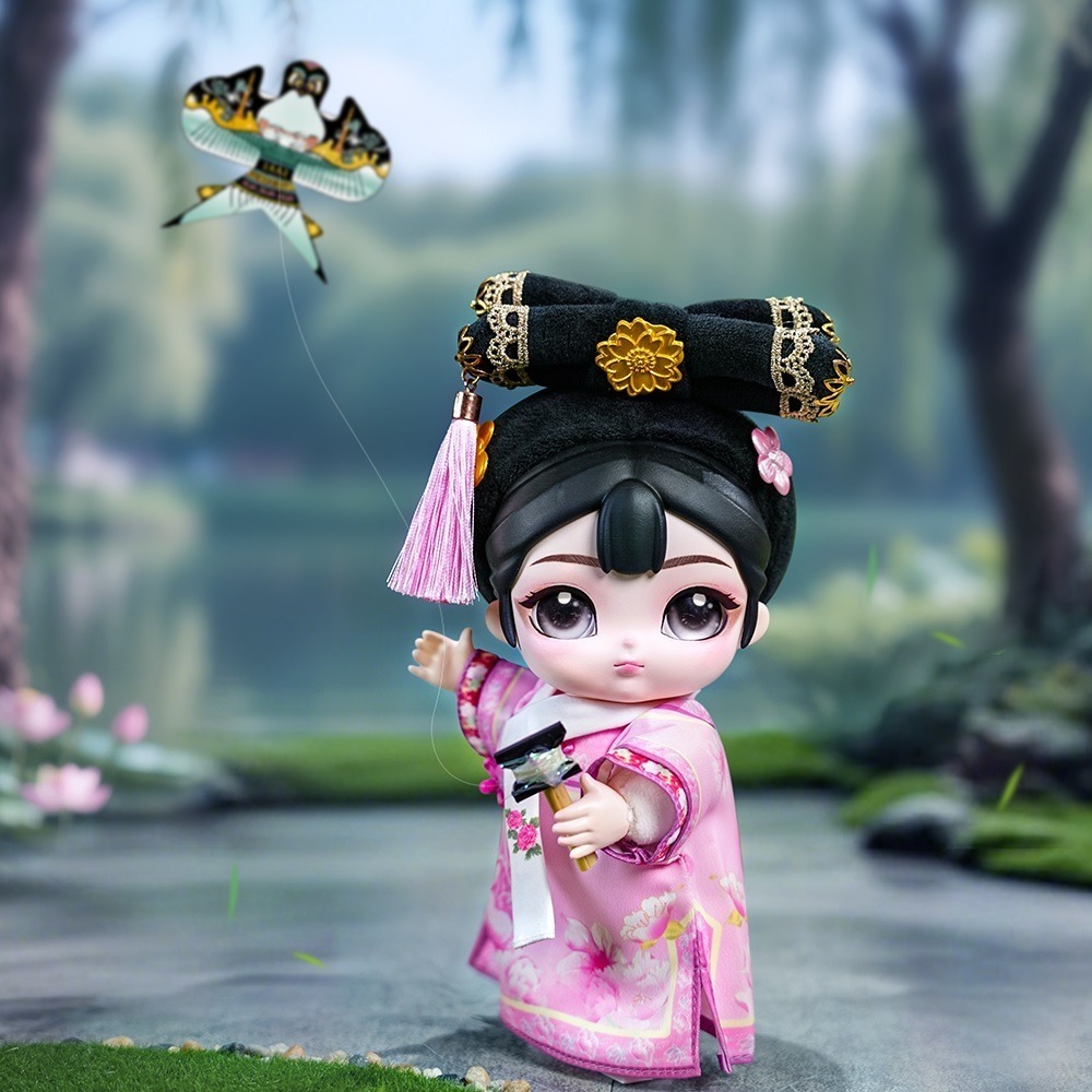 ZH甄嬛傳 搪膠毛絨系列 正版 盲盒 盒玩 泡泡殿盲盒小舖 ☀現貨☀-細節圖4