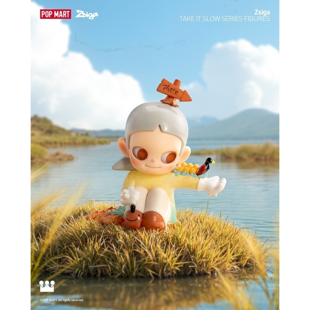 POP MART Zsiga 慢下來系列 正版 盲盒 盒玩 泡泡殿盲盒小舖 ☀現貨☀-細節圖3