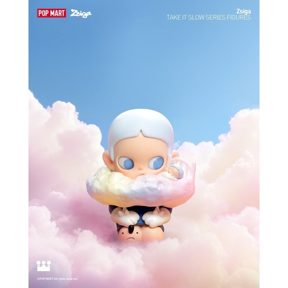 POP MART Zsiga 慢下來系列 正版 盲盒 盒玩 泡泡殿盲盒小舖 ☀現貨☀-細節圖6