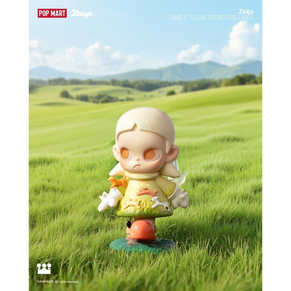 POP MART Zsiga 慢下來系列 正版 盲盒 盒玩 泡泡殿盲盒小舖 ☀現貨☀-細節圖7