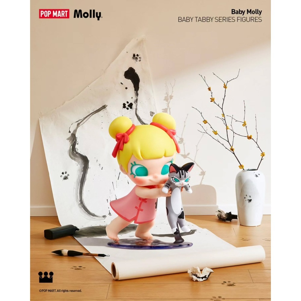 POP MART BABY MOLLY 喵趣橫生系列 正版 盲盒 盒玩 泡泡殿盲盒小舖 ☀現貨☀-細節圖9