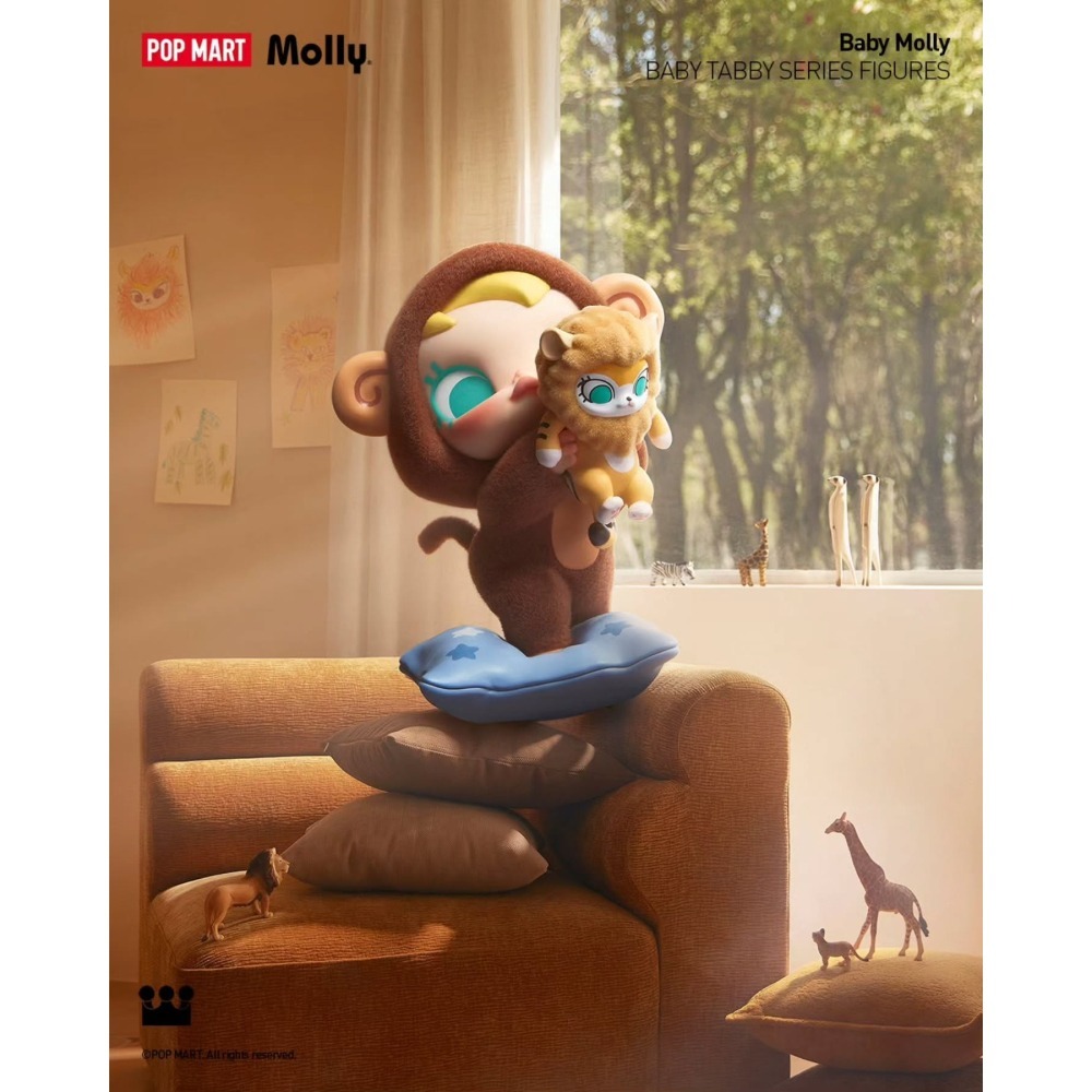 POP MART BABY MOLLY 喵趣橫生系列 正版 盲盒 盒玩 泡泡殿盲盒小舖 ☀現貨☀-細節圖10