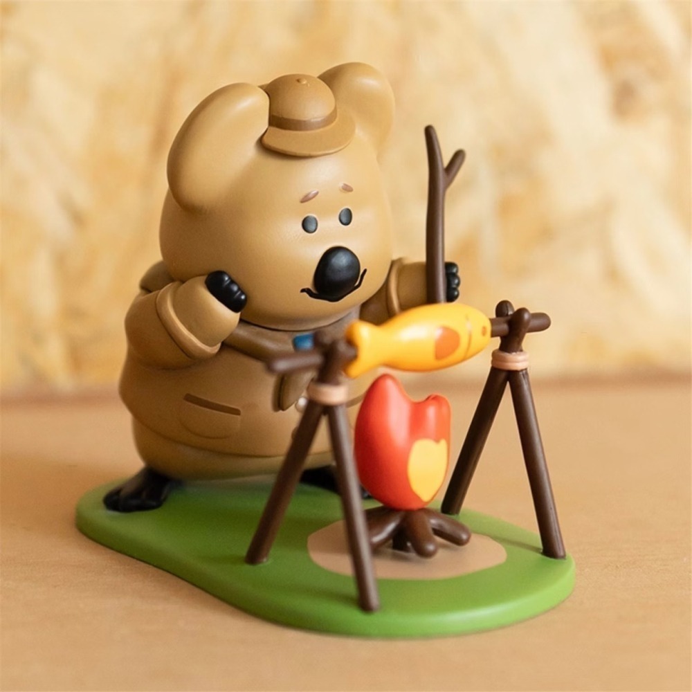 柿子椒熊 DINOTAENG 童軍系列 正版 盲盒 盒玩 泡泡殿盲盒小舖 ☀現貨☀-細節圖4