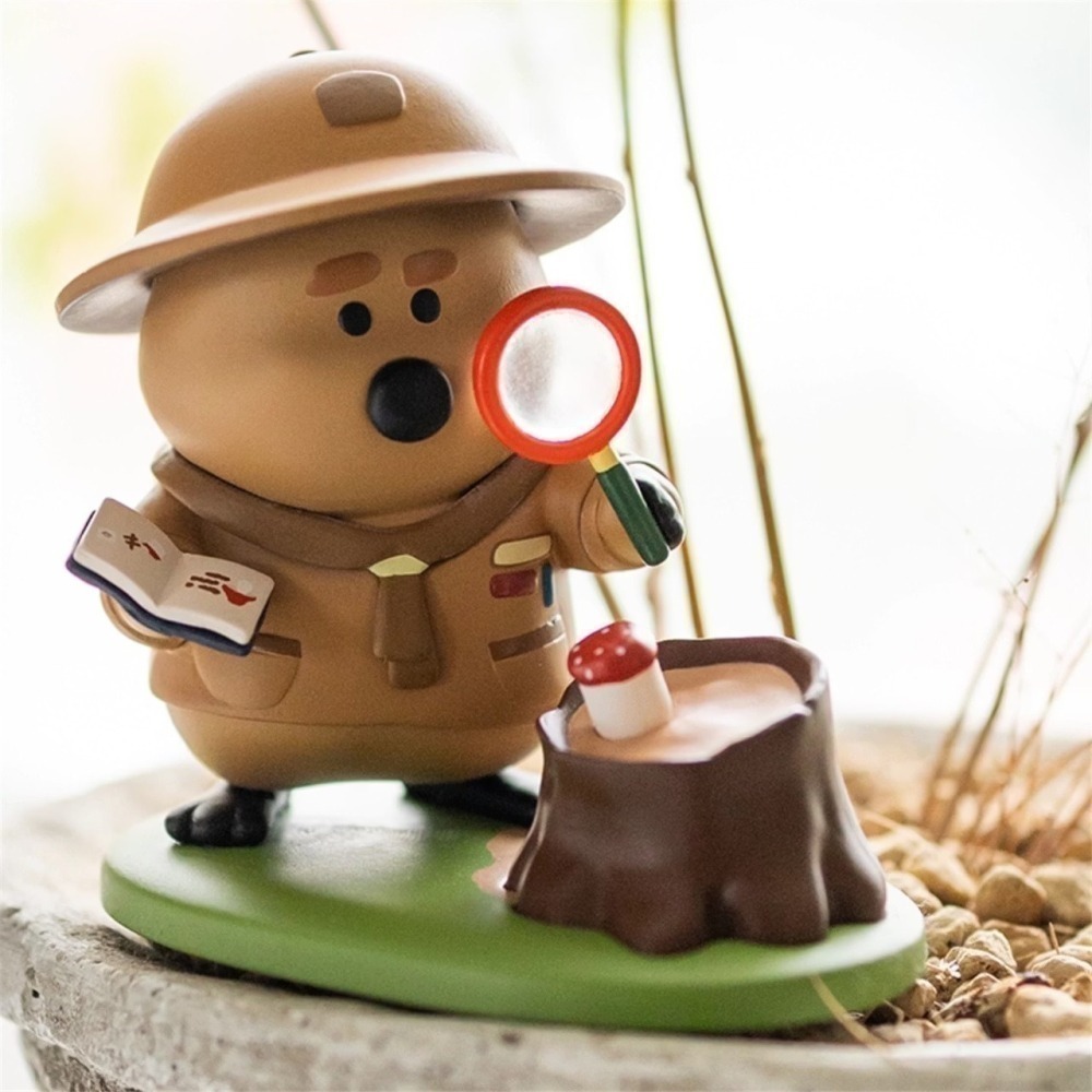 柿子椒熊 DINOTAENG 童軍系列 正版 盲盒 盒玩 泡泡殿盲盒小舖 ☀現貨☀-細節圖7