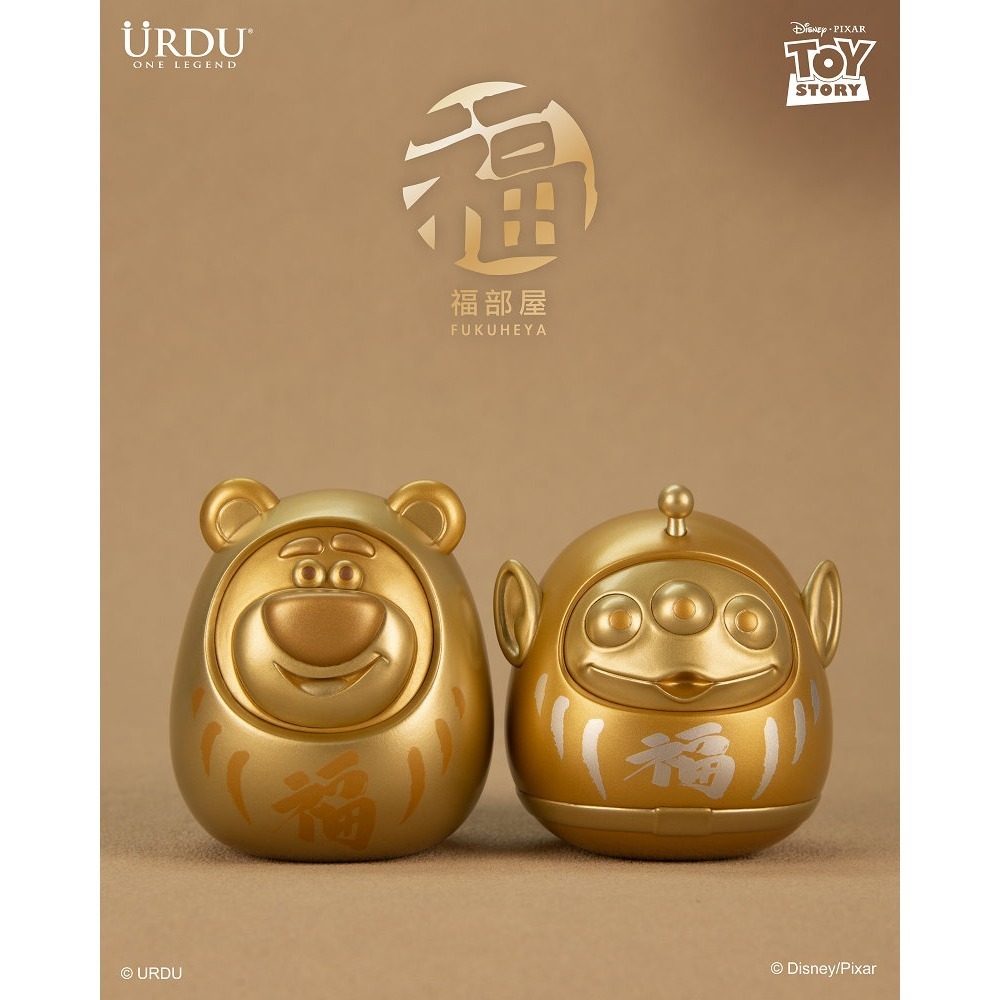 URDU 迪士尼 福部屋幸運系列 S7 熊抱哥&三眼怪 正版 盲盒 盒玩 泡泡殿盲盒小舖 ☀現貨☀-細節圖3