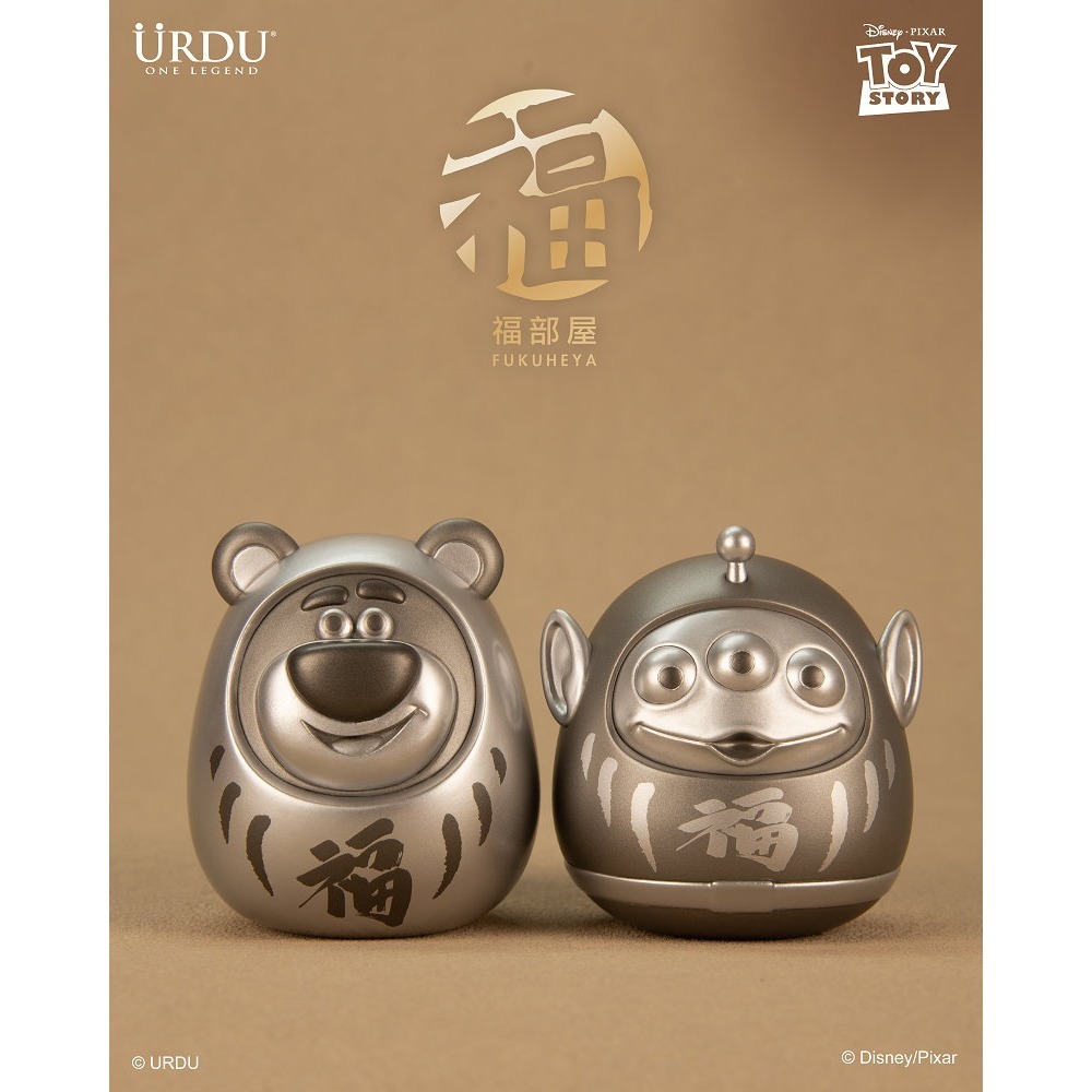 URDU 迪士尼 福部屋幸運系列 S7 熊抱哥&三眼怪 正版 盲盒 盒玩 泡泡殿盲盒小舖 ☀現貨☀-細節圖4