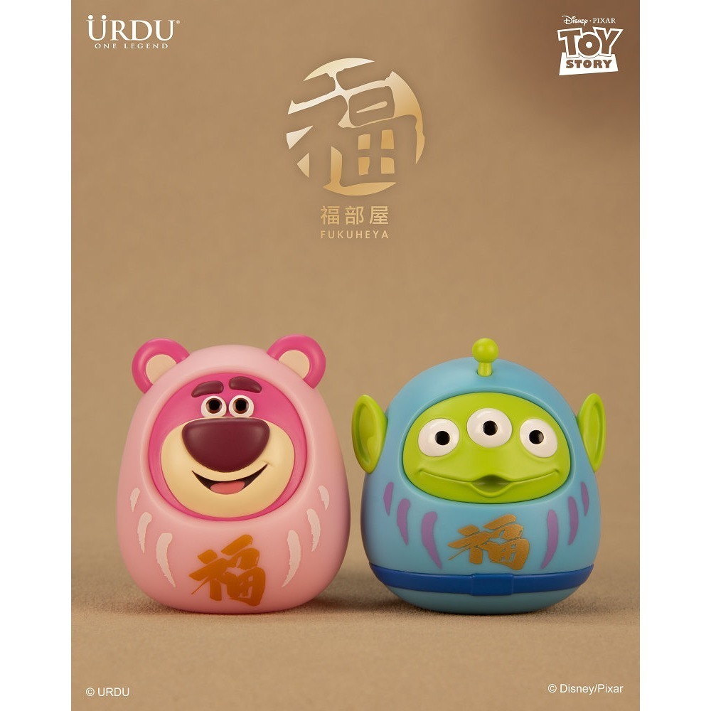 URDU 迪士尼 福部屋幸運系列 S7 熊抱哥&三眼怪 正版 盲盒 盒玩 泡泡殿盲盒小舖 ☀現貨☀-細節圖6