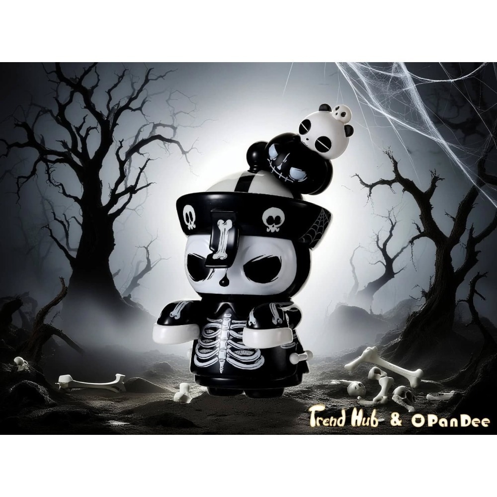 唐萌街xOPanDee 殭屍派對萬聖系列 正版 盲盒 盒玩 泡泡殿盲盒小舖 ☀現貨☀-細節圖3