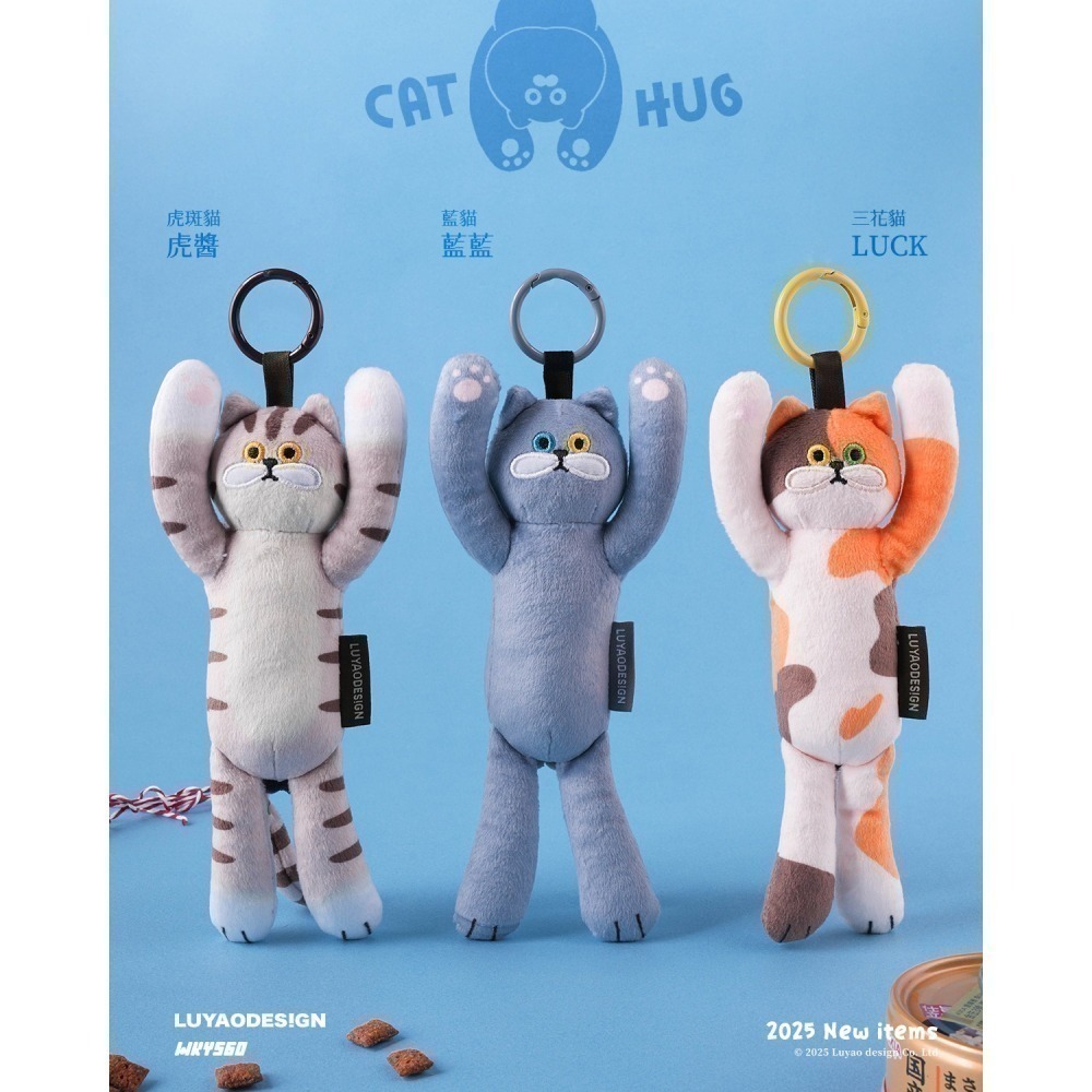 路遙圓創 貓的抱抱 娃娃版系列 正版 盲盒 盒玩 泡泡殿盲盒小舖 ☀現貨☀-細節圖5