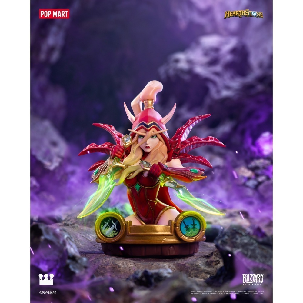 POP MART 爐石戰記 酒館傳奇系列 正版 盲盒 盒玩 泡泡殿盲盒小舖 ☀現貨☀-細節圖8