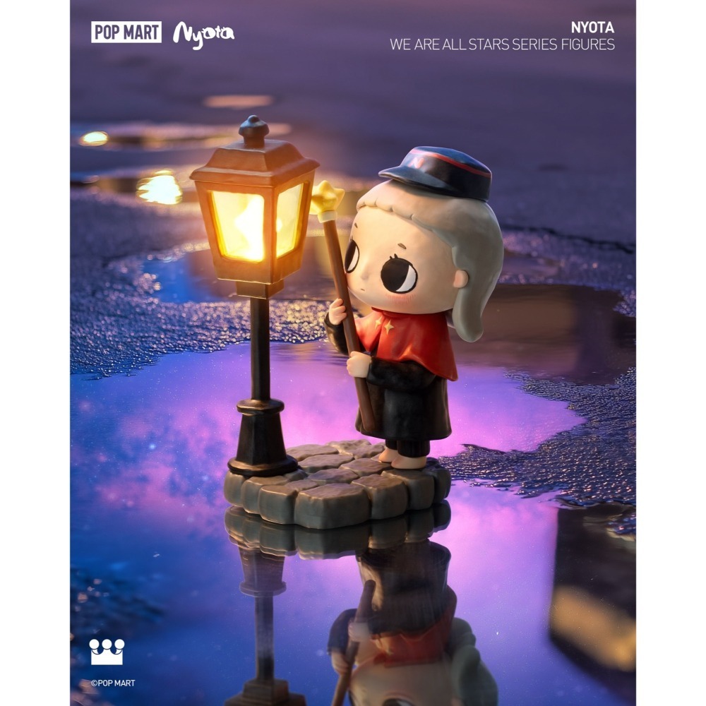 POP MART Nyota 你我皆星辰系列 正版 盲盒 盒玩 泡泡殿盲盒小舖 ☀現貨☀-細節圖2