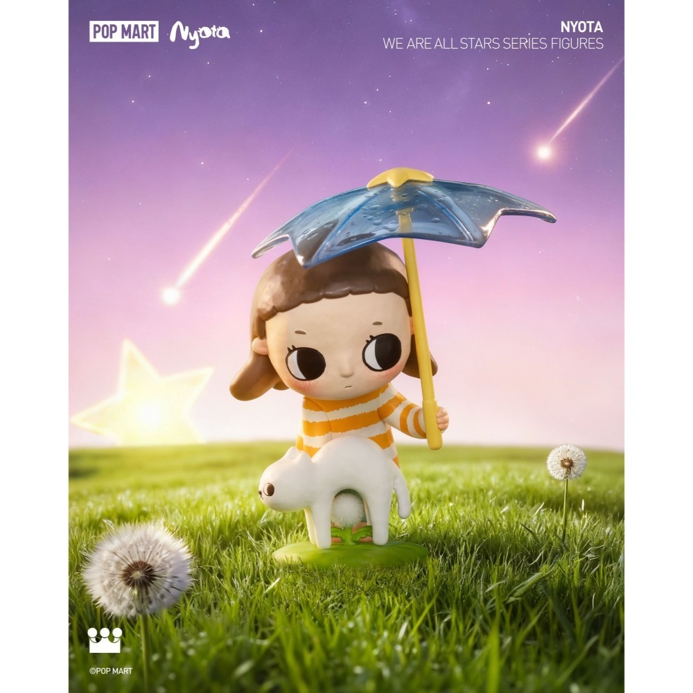 POP MART Nyota 你我皆星辰系列 正版 盲盒 盒玩 泡泡殿盲盒小舖 ☀現貨☀-細節圖6