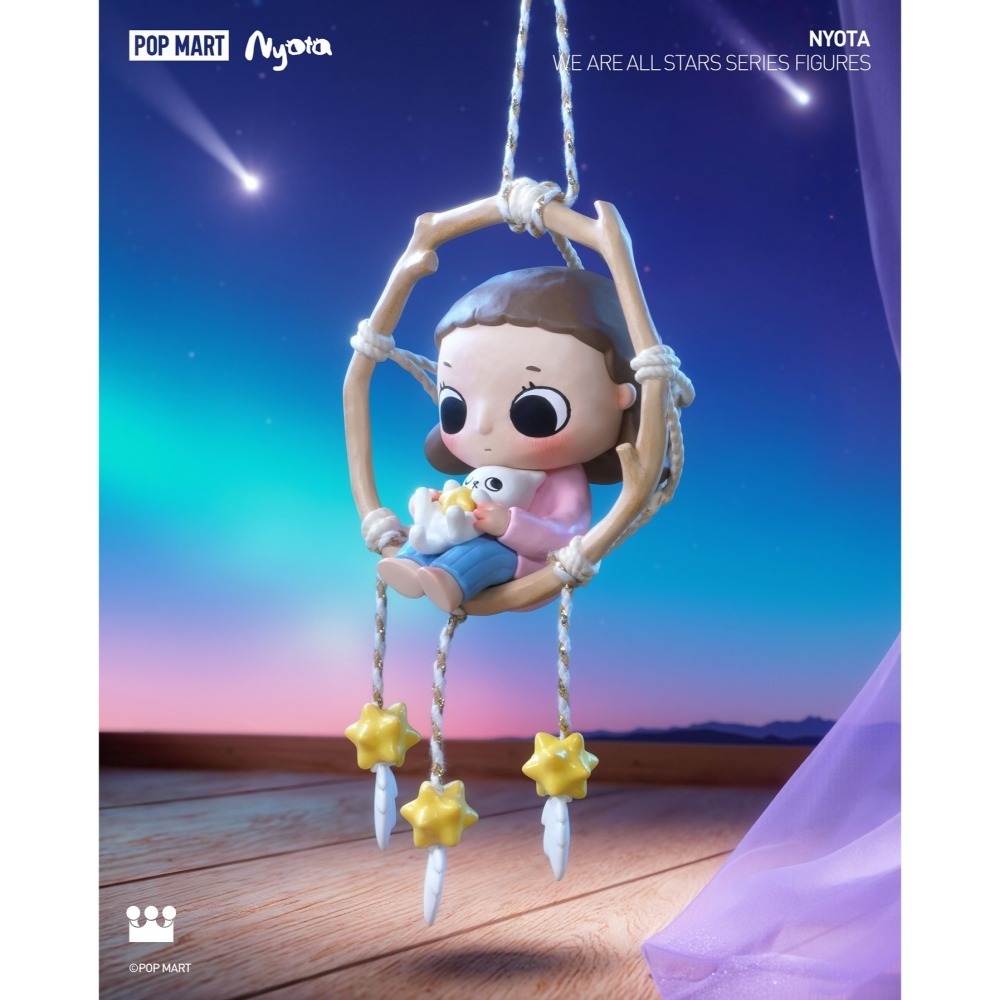 POP MART Nyota 你我皆星辰系列 正版 盲盒 盒玩 泡泡殿盲盒小舖 ☀現貨☀-細節圖10