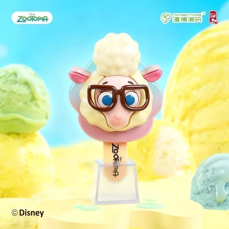 迪士尼 動物方城市 冰棍萌粒系列 正版 盲盒 盒玩 泡泡殿盲盒小舖 ☀現貨☀-細節圖3