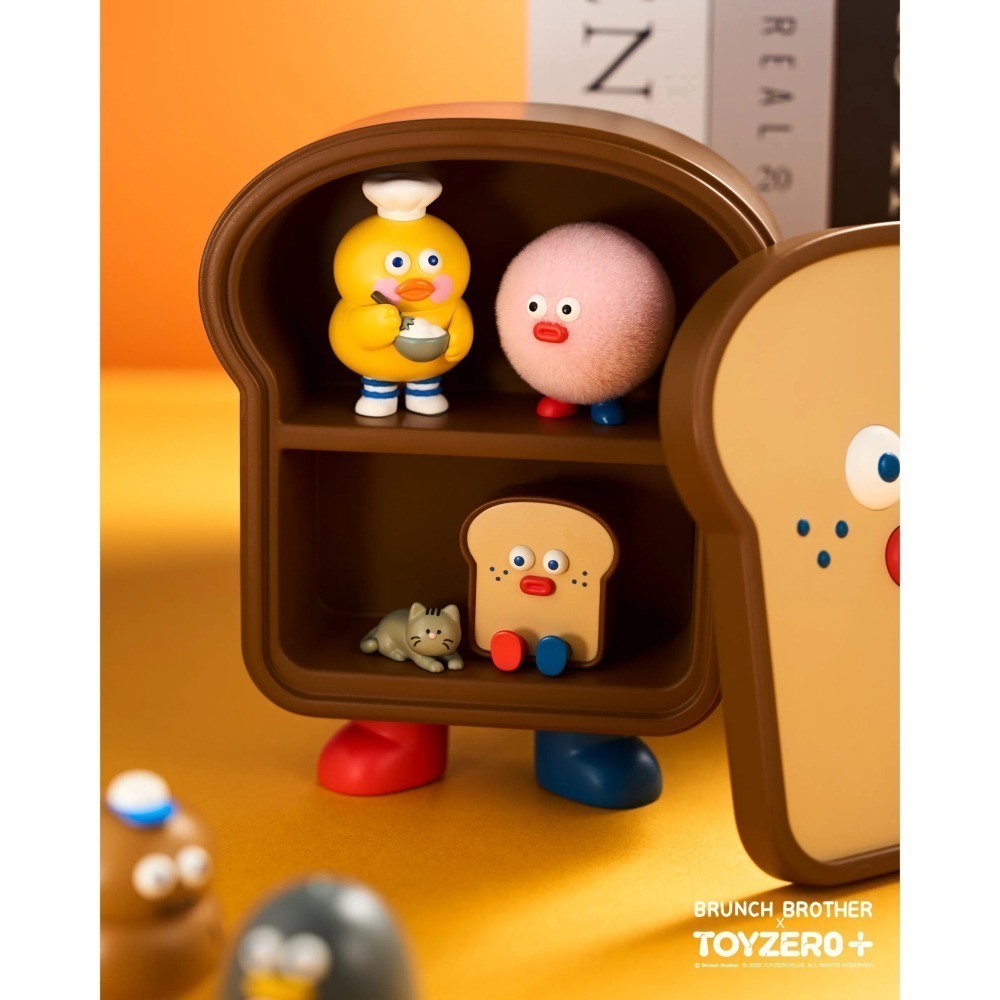 早午餐兄弟 胖胖吐司Mini系列 正版 盲盒 盒玩 泡泡殿盲盒小舖 ☀現貨☀-細節圖2