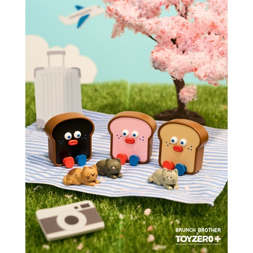 早午餐兄弟 胖胖吐司Mini系列 正版 盲盒 盒玩 泡泡殿盲盒小舖 ☀現貨☀-細節圖6