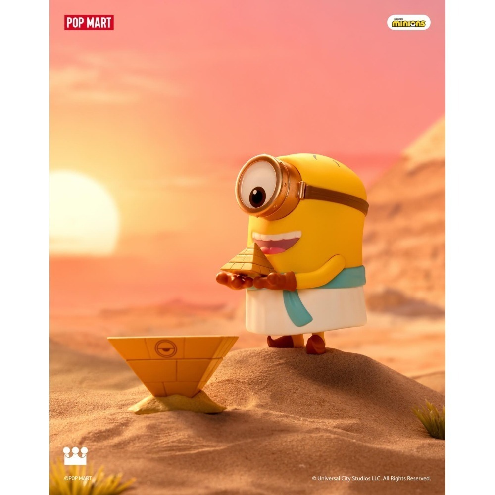 POP MART 小小兵 世界之旅系列 正版 盲盒 盒玩 泡泡殿盲盒小舖 ☀現貨☀-細節圖10
