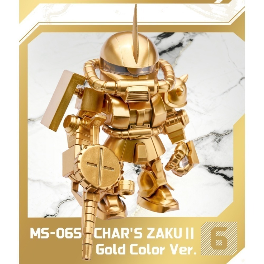 QMSV MINI 鋼彈豪華金色戰隊系列 正版 盲盒 盒玩 泡泡殿盲盒小舖 ☀現貨☀-細節圖7