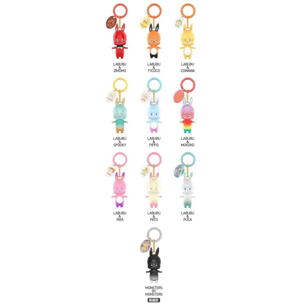 POP MART LABUBU十周年 鑰匙圈系列 正版 盲盒 盒玩 泡泡殿盲盒小舖 ☀現貨☀-細節圖11